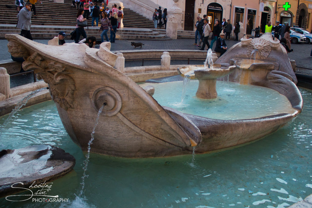 The Spanish Steps in Rome, Italy