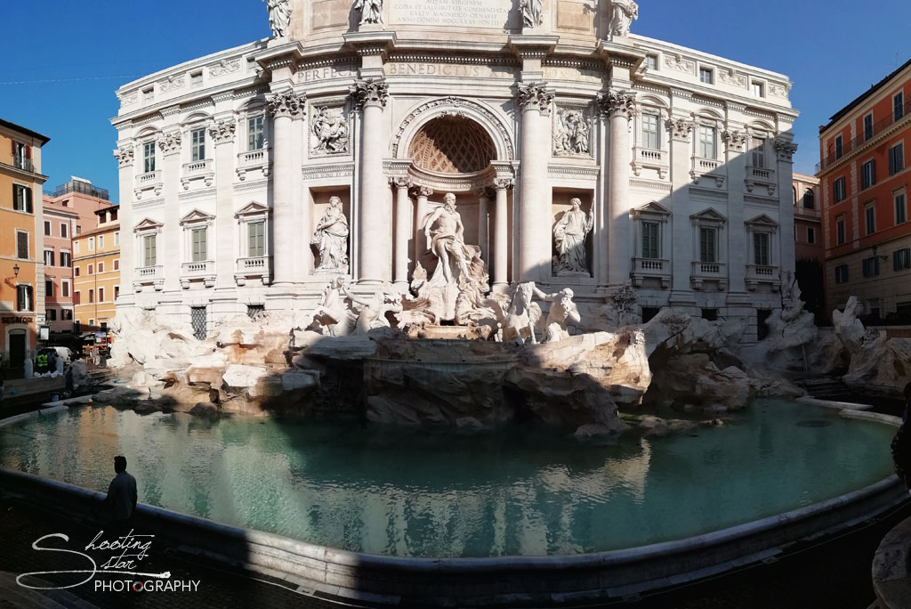 Trevi Fountain in Rome, Italy