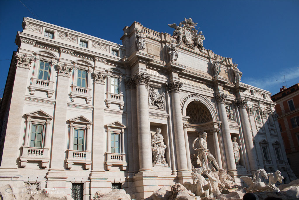 Trevi Fountain in Rome, Italy
