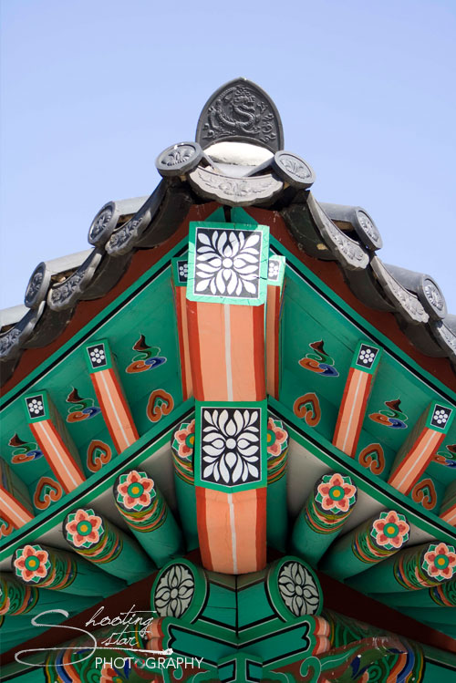 Temple Roof Detail